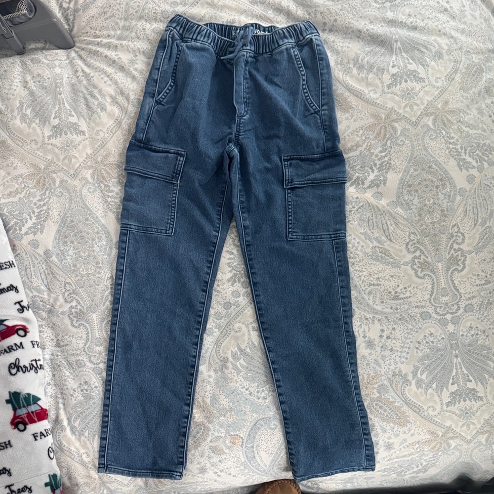GAP Navy Blue Elastic Waist Pants